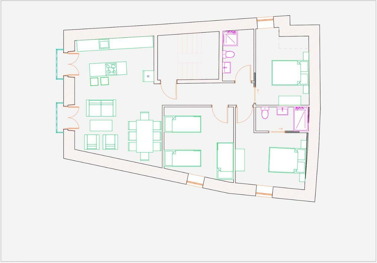 Luxury Apartment-Free Parking ซานติอาโก เด กอมโปสเตลา ภายนอก รูปภาพ